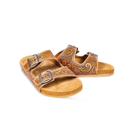 Darla Trail Tooled Myra Sandals - Picture 7 of 14